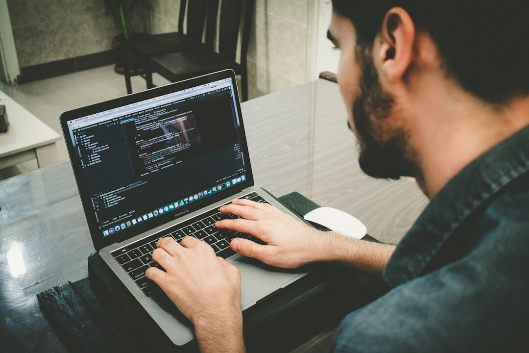 developer analyzing complex problem